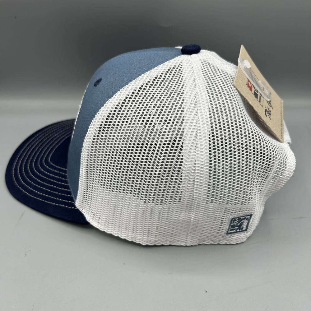 Pismo Beach California Trucker Hat Men Blue White The Game Snap Back Cap New - Picture 3 of 9